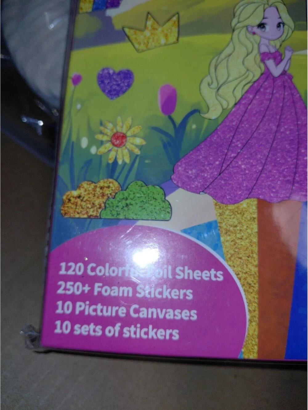 Wonder princess followed sticker fund magical